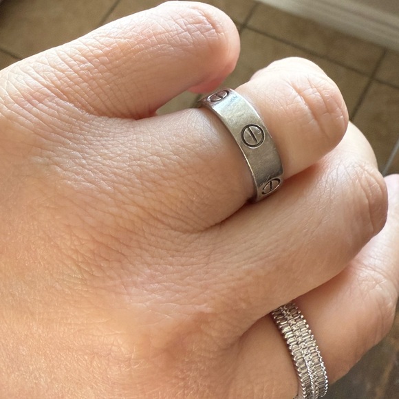 Cartier love ring white gold - Picture 4 of 7